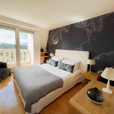 Appartement Piscine Terrasse 1 Min Plage Et Golf Бидар Экстерьер фото